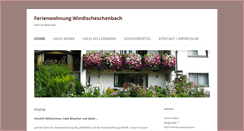 Desktop Screenshot of ferienwohnung-windischeschenbach.de